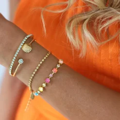 Caroline Svedbom Diamond Chain Armband Guld