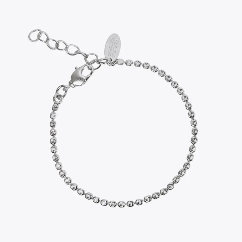 Caroline Svedbom Diamond Chain Armband Rhodium