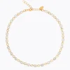 Caroline Svedbom Fay Halsband, Crystal – Guld