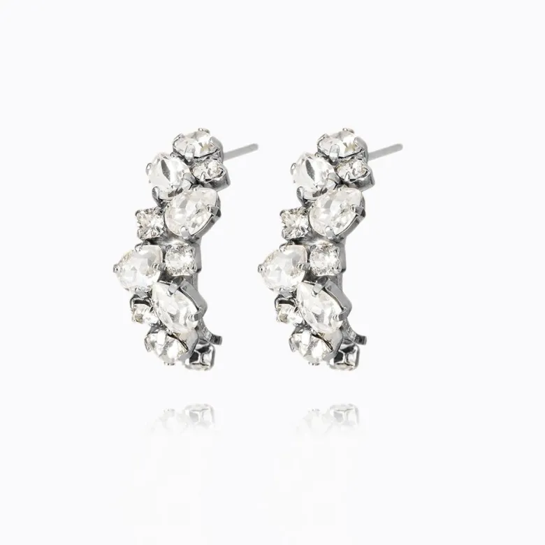 Caroline Svedbom Gabriella Örhängen/ Crystal (Rhodium)