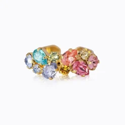 Caroline Svedbom Gabriella Ring / Rainbow Combo (Rhodium)