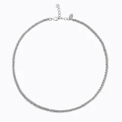 Caroline Svedbom Gemma Halsband (Rhodium)