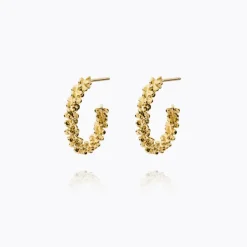 Caroline Svedbom Gemma Loops Örhängen – Guld