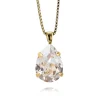 Caroline Svedbom Halsband Mini Drop Crystal (Guld)