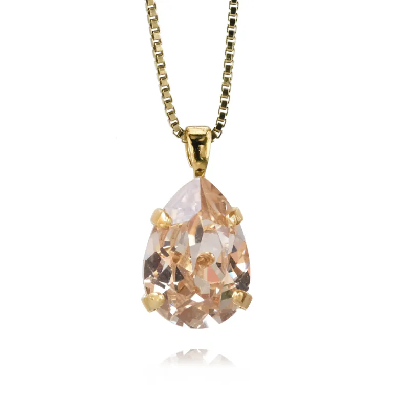 Caroline Svedbom Halsband Mini Drop Silk (Guld)