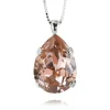 Caroline Svedbom Halsband Classic Drop Vintage Rose (Rhodium)