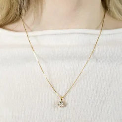 Caroline Svedbom Halsband Classic Stud Golden Shadow (Guld)