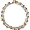 Caroline Svedbom Halsband Pomona Guld / Crystal + Silk