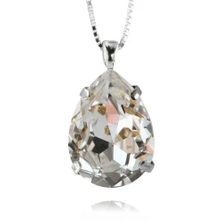 Caroline Svedbom Halsband Classic Drop Crystal (Rhodium)