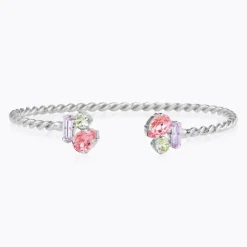 Caroline Svedbom Isa Armband / Pastel Combo (Rhodium)