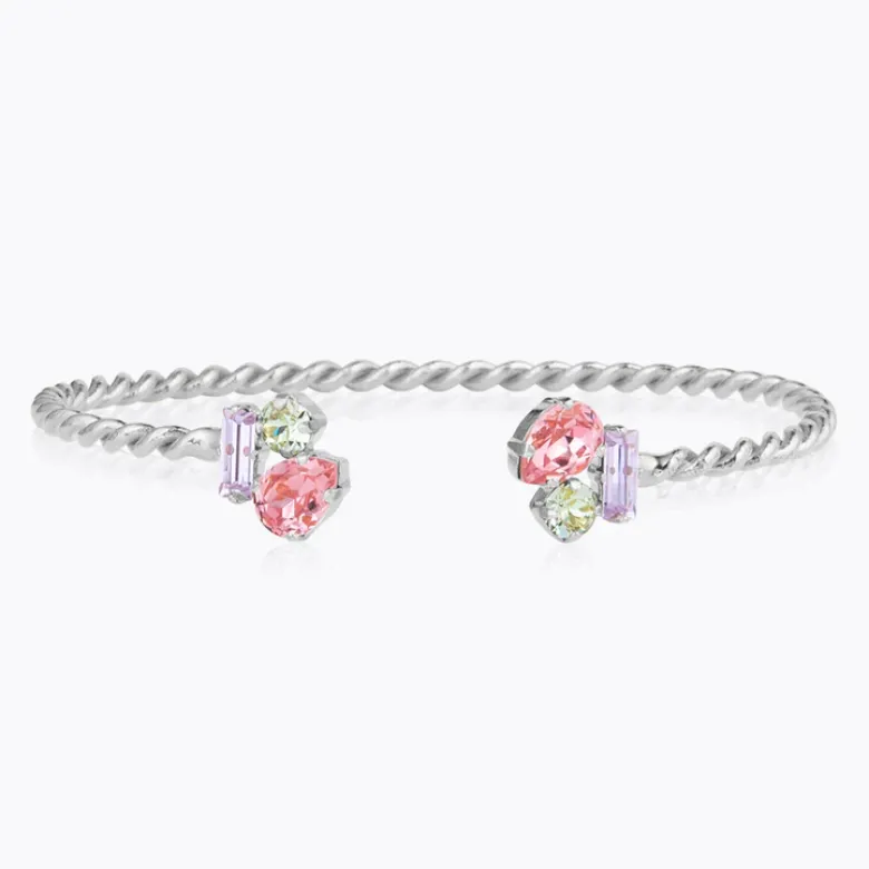 Caroline Svedbom Isa Armband / Pastel Combo (Rhodium)