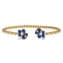 Caroline Svedbom Isa Armband Guld / Blue Combo