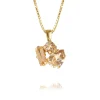 Caroline Svedbom Isa Halsband / Light Peach Combo (Guld)