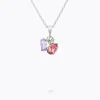 Caroline Svedbom Isa Halsband/ Pastel Combo (Rhodium)