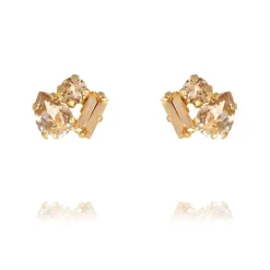 Caroline Svedbom Isa Örhängen / Light Peach Combo (Guld)