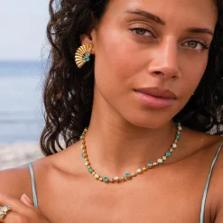 Caroline Svedbom Jannie Ring / Laguna Combo (Guld)
