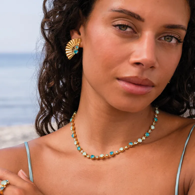Caroline Svedbom Jannie Ring / Laguna Combo (Guld)