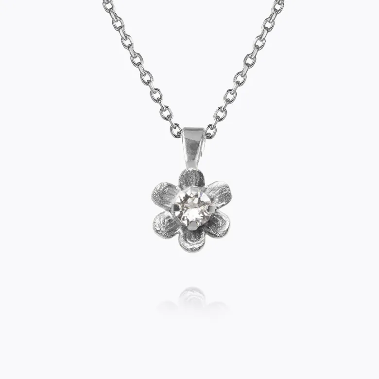 Caroline Svedbom Juni Halsband / Crystal (Rhodium)