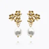 Caroline Svedbom Juni Örhängen / Pearl Crystal (Guld)