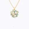 Caroline Svedbom Kassandra Halsband/ Blue Combo (Guld)