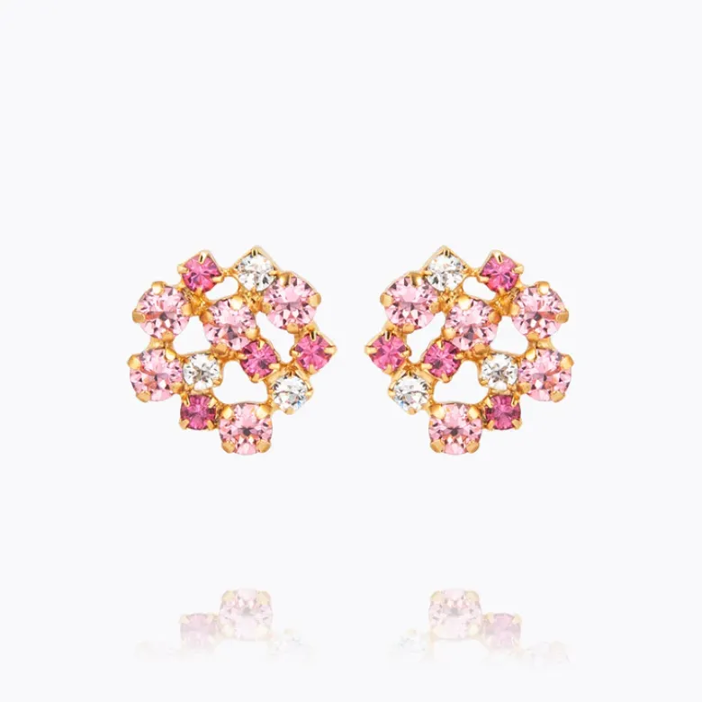 Caroline Svedbom Kassandra Örhängen / Pink Combo (Guld)