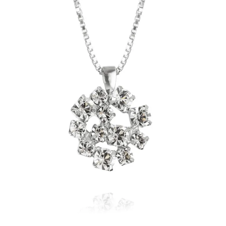 Caroline Svedbom Kassandra Halsband / Crystal (Rhodium)