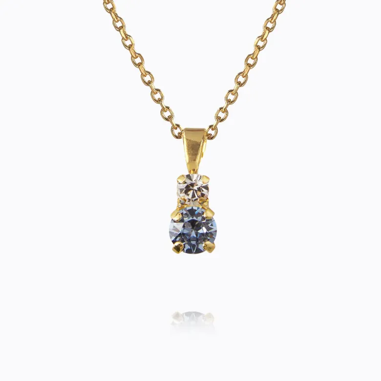 Caroline Svedbom Leah Halsband/ Blue Combo (Guld)