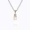 Caroline Svedbom Leah Halsband / Electric White Combo (Rhodium)