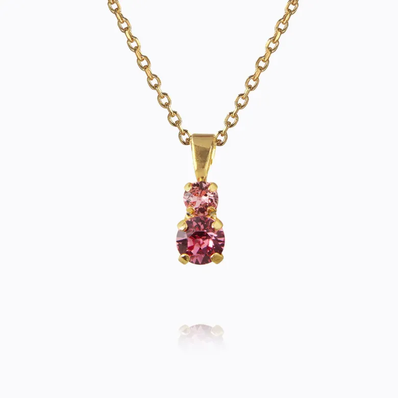 Caroline Svedbom Leah Halsband/ Rose Combo (Guld)
