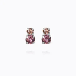 Caroline Svedbom Leah Örhängen / Iris Combo (Rhodium)