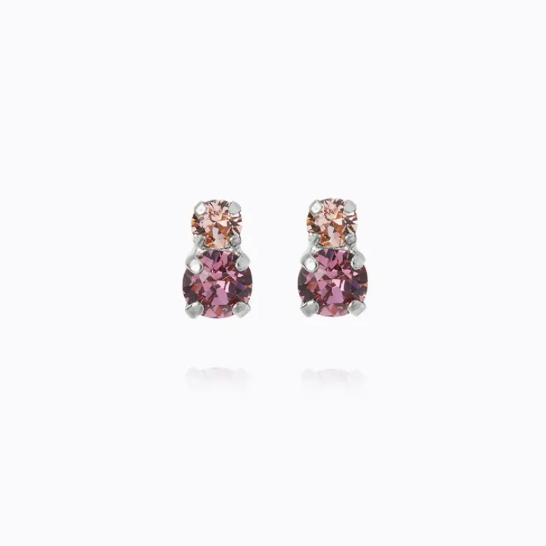 Caroline Svedbom Leah Örhängen / Iris Combo (Rhodium)