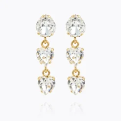 Caroline Svedbom Love Edit Örhängen/ Crystal – Guld