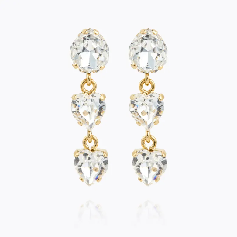 Caroline Svedbom Love Edit Örhängen/ Crystal – Guld