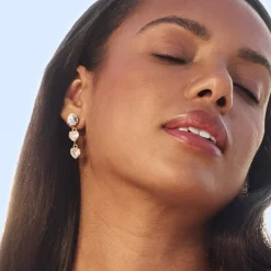 Caroline Svedbom Love Edit Örhängen/ Crystal – Guld