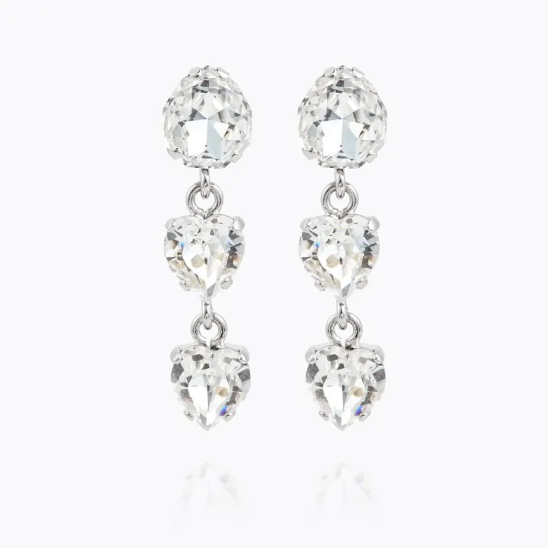 Caroline Svedbom Love Edit Örhängen/ Crystal – Rhodium