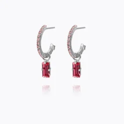 Caroline Svedbom Lucy Örhängen / Rose + Light Rose – Rhodium