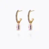 Caroline Svedbom Lucy Örhängen / Violet +Tanzanite – Guld