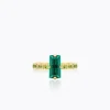 Caroline Svedbom Lucy Ring / Emerald + Peridot – Guld