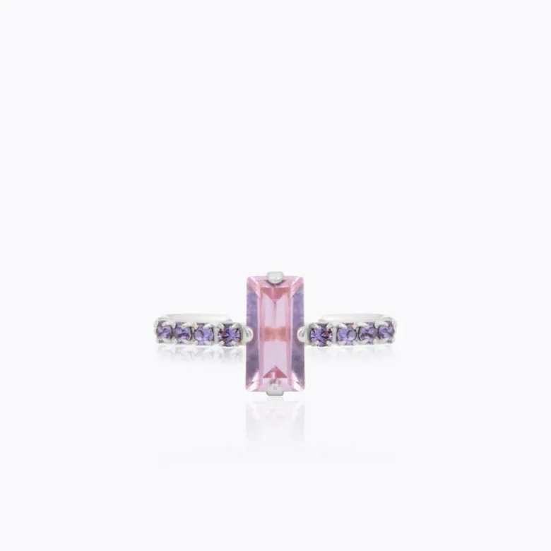 Caroline Svedbom Lucy Ring / Violet + Tanzanite – Rhodium