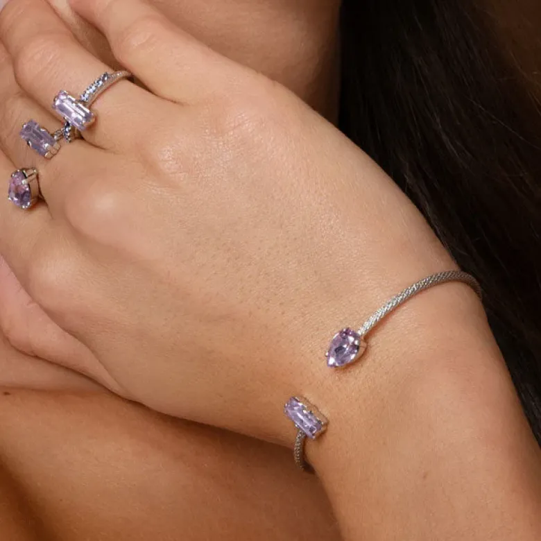 Caroline Svedbom Lucy Ring / Violet + Tanzanite – Guld