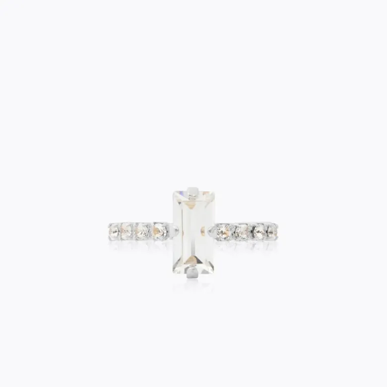 Caroline Svedbom Lucy Ring / Crystal – Rhodium