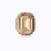 Caroline Svedbom Lydia Cocktail Ring / Golden Shadow (Rhodium)