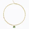 Caroline Svedbom Lydia Kedja Halsband / Peridot (Guld)