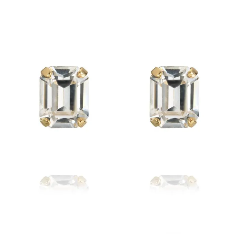 Caroline Svedbom Lydia Stud Örhängen / Crystal (Guld)