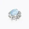 Caroline Svedbom Mini Carolina Ring / Sky Combo (Rhodium)