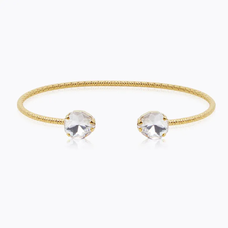 Caroline Svedbom Mini Carlotta Armband / Crystal (Guld)