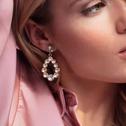 Caroline Svedbom Mini Delia Örhängen Guld / Crystal