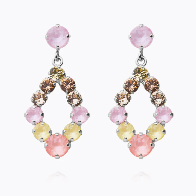 Caroline Svedbom Mini Delia Örhängen / Dreamscape Combo (Rhodium)