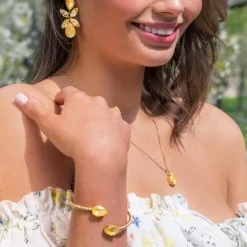 Caroline Svedbom Mini Drop Halsband / Sunshine Delite