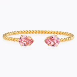 Caroline Svedbom Mini Drop Armband/ Light Rose (Guld)